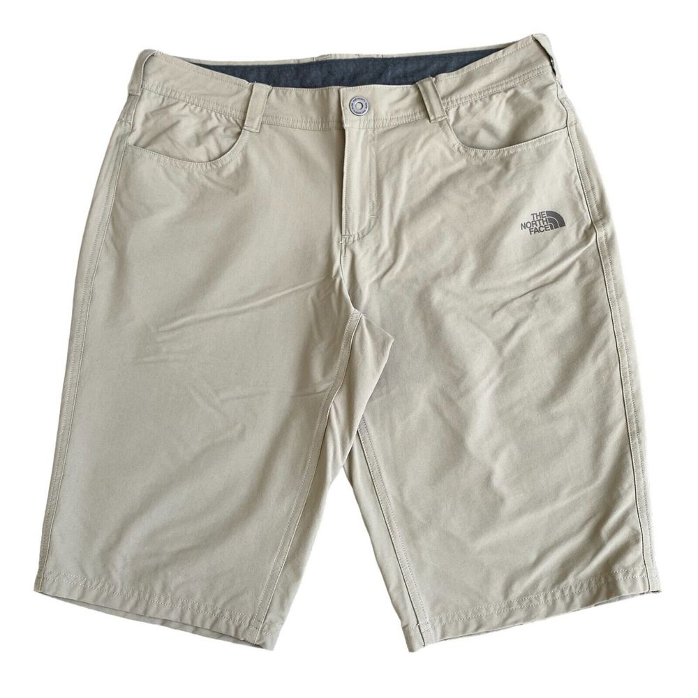 The North Face Women's Shorts M US 8 Tan Nylon Shorts Hiking Outdoor